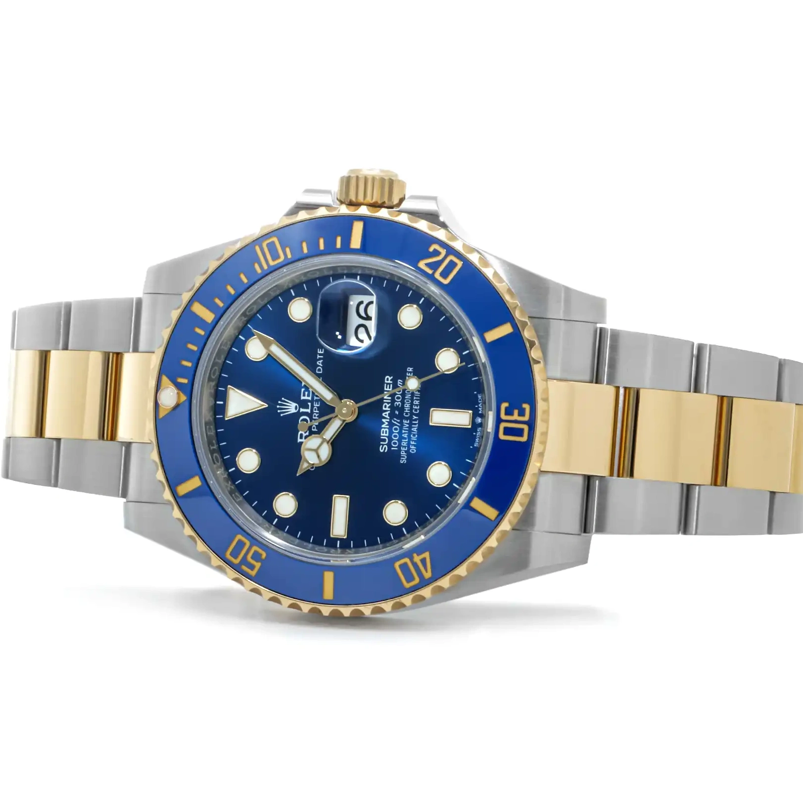 Prestigious Jewelers Rolex 126613LB Submariner 41mm 0711